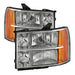 Spyder Auto 9034756 Crystal OE Headlights; Chrome; - Truck Part Superstore