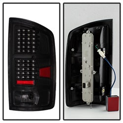Spyder Auto 9034770 XTune LED Tail Lights; Black; - Truck Part Superstore