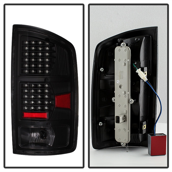 Spyder Auto 9034770 XTune LED Tail Lights; Black; - Truck Part Superstore