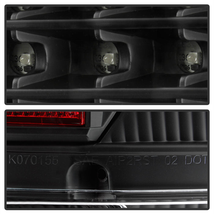 Spyder Auto 9034770 XTune LED Tail Lights; Black; - Truck Part Superstore