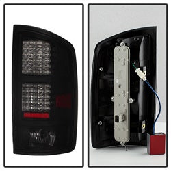 Spyder Auto 9034787 XTune LED Tail Lights; Black Housing; Black/Smoked Lens; - Truck Part Superstore