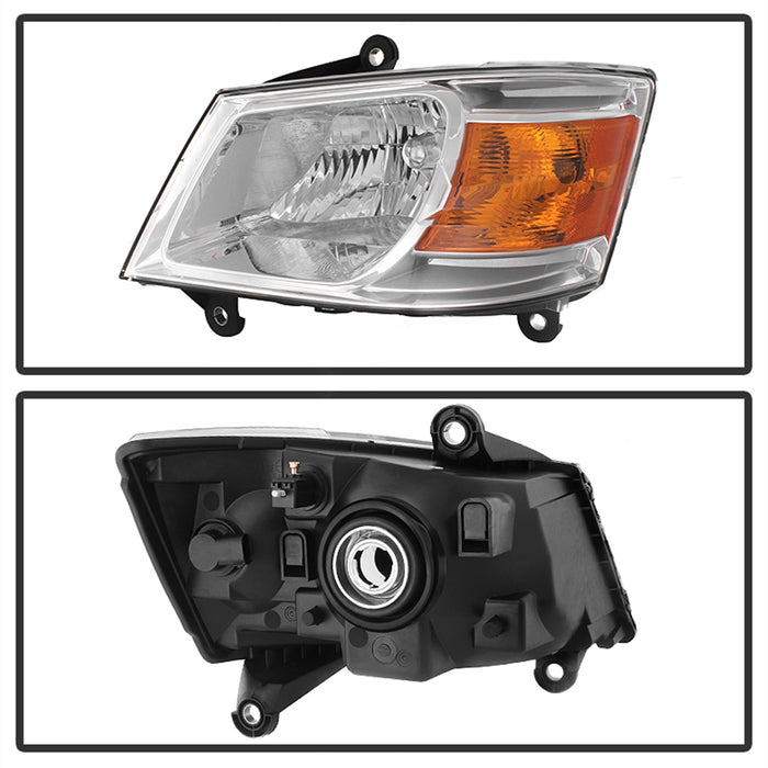 Spyder Auto 9035180 XTune Headlight; Left (Driver) Side; OEM; - Truck Part Superstore