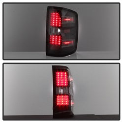 Spyder Auto 9036545 XTune LED Tail Lights; Black; - Truck Part Superstore