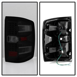 Spyder Auto 9036552 XTune LED Tail Lights; Black Smoke; - Truck Part Superstore