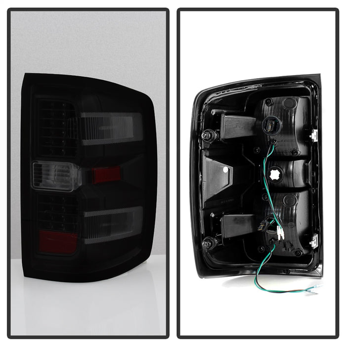 Spyder Auto 9036552 XTune LED Tail Lights; Black Smoke; - Truck Part Superstore