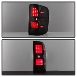 Spyder Auto 9036552 XTune LED Tail Lights; Black Smoke; - Truck Part Superstore