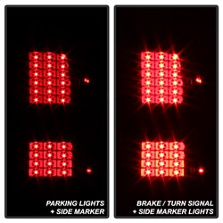Spyder Auto 9036552 XTune LED Tail Lights; Black Smoke; - Truck Part Superstore