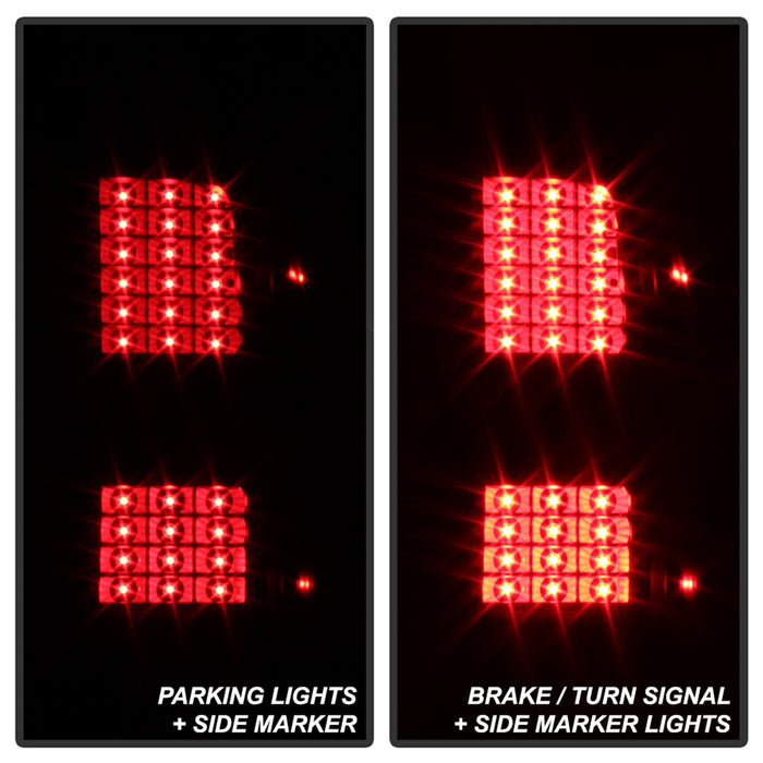 Spyder Auto 9036552 XTune LED Tail Lights; Black Smoke; - Truck Part Superstore