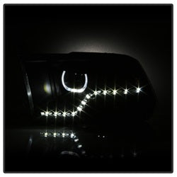 Spyder Auto 9036729 XTune Halo Projector Headlights; LED; Black; - Truck Part Superstore