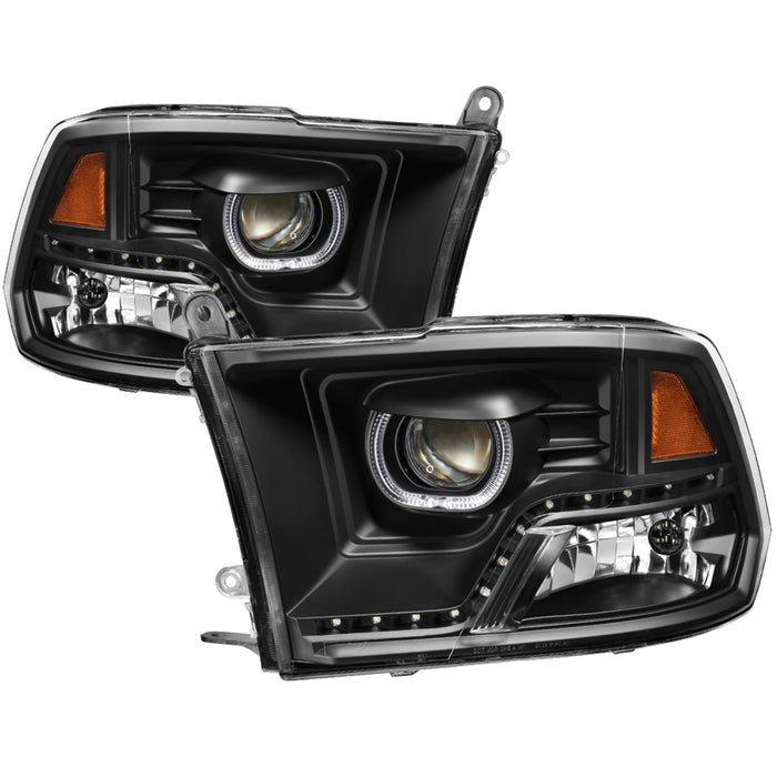 Spyder Auto 9036729 XTune Halo Projector Headlights; LED; Black; - Truck Part Superstore