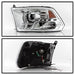 Spyder Auto 9036743 XTune Halo Projector Headlights; LED; Chrome; - Truck Part Superstore
