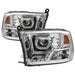 Spyder Auto 9036743 XTune Halo Projector Headlights; LED; Chrome; - Truck Part Superstore
