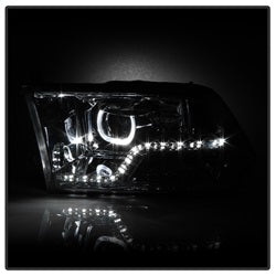 Spyder Auto 9036743 XTune Halo Projector Headlights; LED; Chrome; - Truck Part Superstore