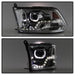 Spyder Auto 9036743 XTune Halo Projector Headlights; LED; Chrome; - Truck Part Superstore