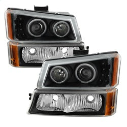 Spyder Auto 9036774 XTune Projector Headlights/Bumper Lights - Truck Part Superstore
