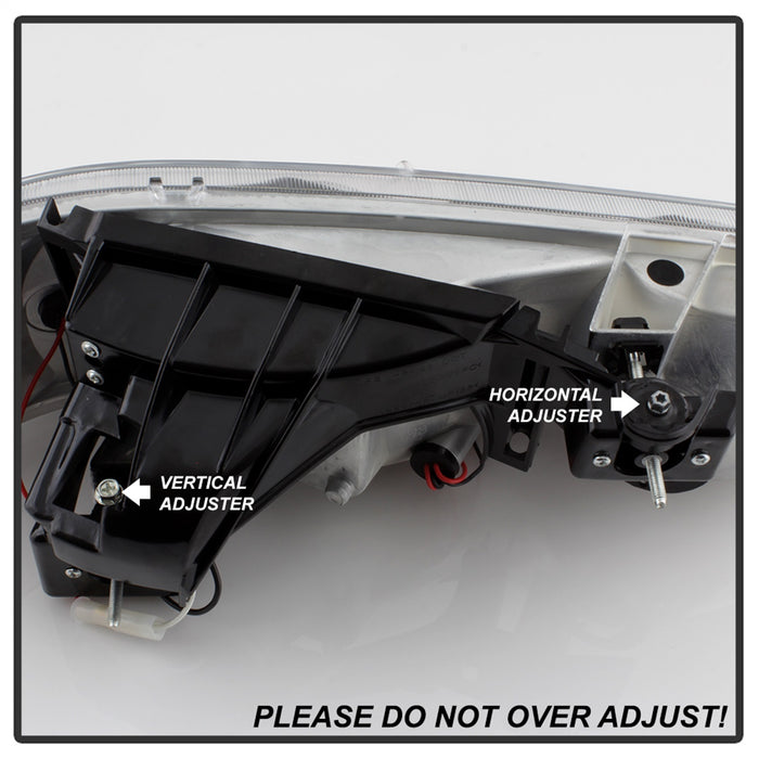 Spyder Auto 9036781 XTune Halo Projector Headlights; 4 pc.; LED; w/Bumper Lights; Black; - Truck Part Superstore