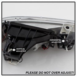 Spyder Auto 9036781 XTune Halo Projector Headlights; 4 pc.; LED; w/Bumper Lights; Black; - Truck Part Superstore