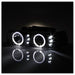 Spyder Auto 9036781 XTune Halo Projector Headlights; 4 pc.; LED; w/Bumper Lights; Black; - Truck Part Superstore