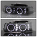 Spyder Auto 9036781 XTune Halo Projector Headlights; 4 pc.; LED; w/Bumper Lights; Black; - Truck Part Superstore