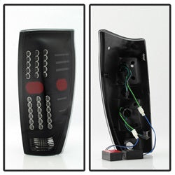 Spyder Auto 9036842 XTune LED Tail Lights; Black Smoke; - Truck Part Superstore