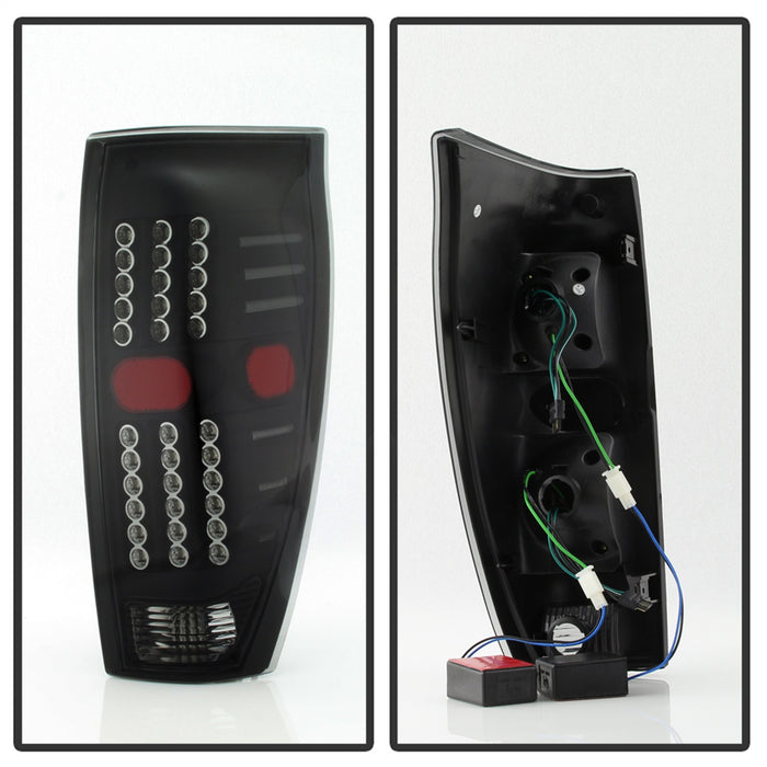 Spyder Auto 9036842 XTune LED Tail Lights; Black Smoke; - Truck Part Superstore