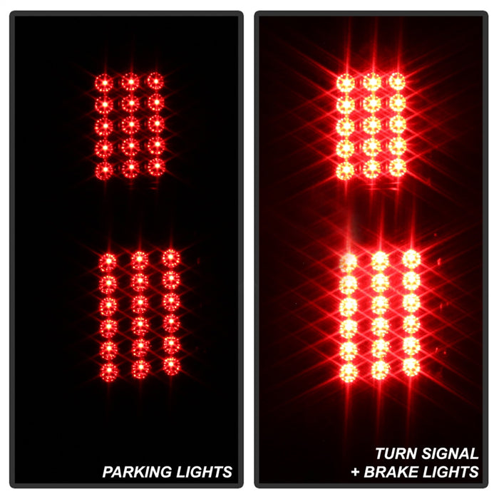 Spyder Auto 9036842 XTune LED Tail Lights; Black Smoke; - Truck Part Superstore