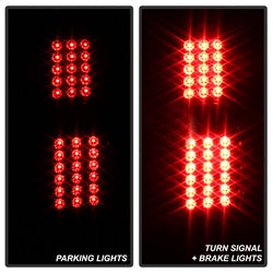 Spyder Auto 9036842 XTune LED Tail Lights; Black Smoke; - Truck Part Superstore
