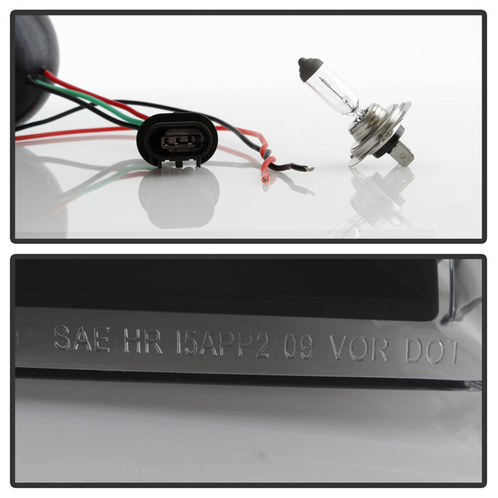 Spyder Auto 9037252 XTune DRL Light Bar Projector Headlights - Truck Part Superstore