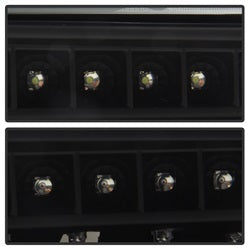 Spyder Auto 9037399 XTune Headlights; w/LED Bumper Lights; Black; - Truck Part Superstore