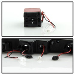 Spyder Auto 9037399 XTune Headlights; w/LED Bumper Lights; Black; - Truck Part Superstore