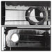 Spyder Auto 9037405 XTune Headlights; 8 pc.; Black; w/Corner And Parking Lights; - Truck Part Superstore