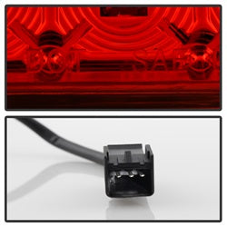 Spyder Auto 9037467 XTune 3rd Brake Light; LED; Red; - Truck Part Superstore
