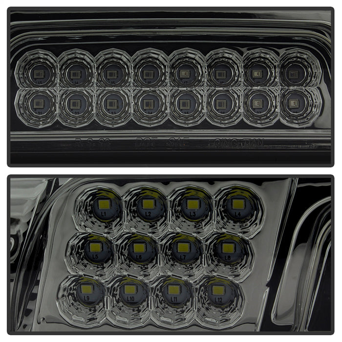 Spyder Auto 9037528 XTune 3rd Brake Light; LED; Smoke; - Truck Part Superstore