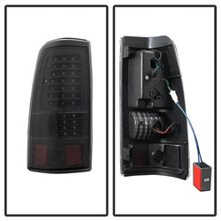 Spyder Auto 9037634 XTune LED Tail Lights; Black; - Truck Part Superstore