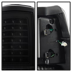Spyder Auto 9037634 XTune LED Tail Lights; Black; - Truck Part Superstore