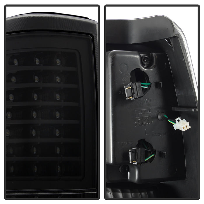 Spyder Auto 9037634 XTune LED Tail Lights; Black; - Truck Part Superstore