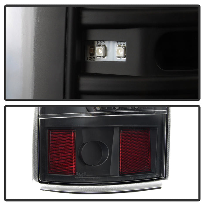 Spyder Auto 9037634 XTune LED Tail Lights; Black; - Truck Part Superstore