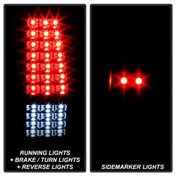 Spyder Auto 9037641 XTune LED Tail Lights; Black Smoke; - Truck Part Superstore