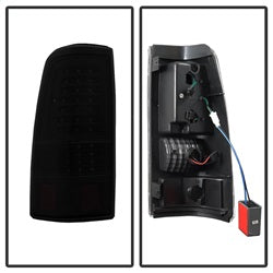 Spyder Auto 9037641 XTune LED Tail Lights; Black Smoke; - Truck Part Superstore