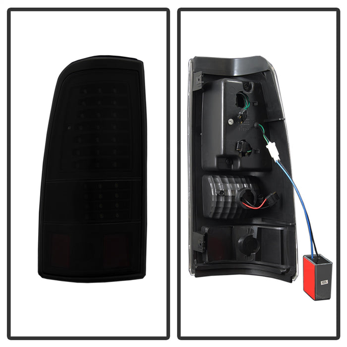 Spyder Auto 9037641 XTune LED Tail Lights; Black Smoke; - Truck Part Superstore