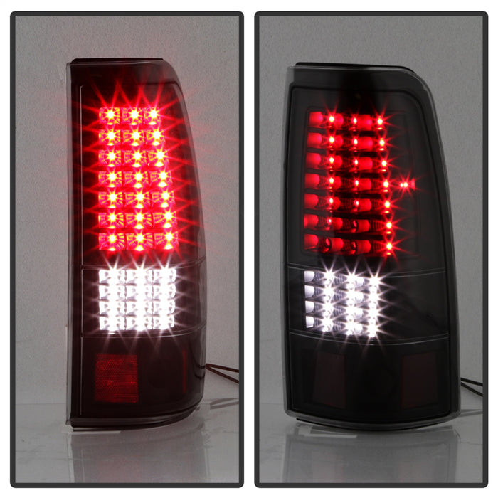 Spyder Auto 9037641 XTune LED Tail Lights; Black Smoke; - Truck Part Superstore