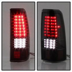 Spyder Auto 9037641 XTune LED Tail Lights; Black Smoke; - Truck Part Superstore