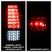 Spyder Auto 9037665 XTune LED Tail Lights; C-Shape; Red Clear; - Truck Part Superstore