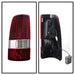 Spyder Auto 9037665 XTune LED Tail Lights; C-Shape; Red Clear; - Truck Part Superstore