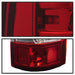 Spyder Auto 9037665 XTune LED Tail Lights; C-Shape; Red Clear; - Truck Part Superstore