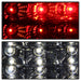 Spyder Auto 9037665 XTune LED Tail Lights; C-Shape; Red Clear; - Truck Part Superstore