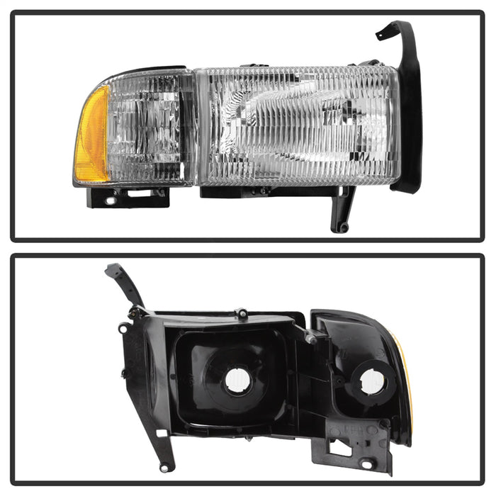 Spyder Auto 9038181 XTune Tail Light; RH(Passenger) Side; OEM; w/Corner Lights; - Truck Part Superstore