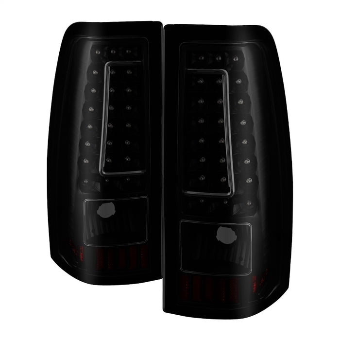Spyder Auto 9038471 XTune LED Tail Lights; Version 2; Black Smoke; - Truck Part Superstore