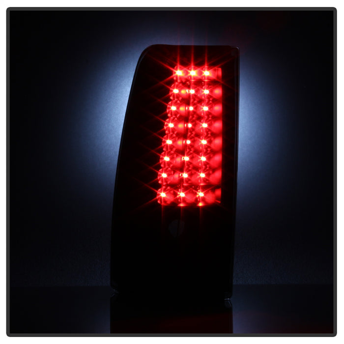 Spyder Auto 9038471 XTune LED Tail Lights; Version 2; Black Smoke; - Truck Part Superstore