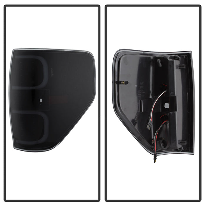 Spyder Auto 9038495 XTune LED Tail Lights; Black Smoke; - Truck Part Superstore